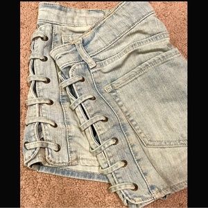 High Waisted Jean Shorts🌠